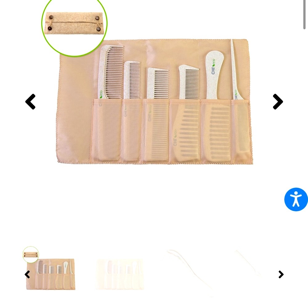 Brand new CHI eco combs set
